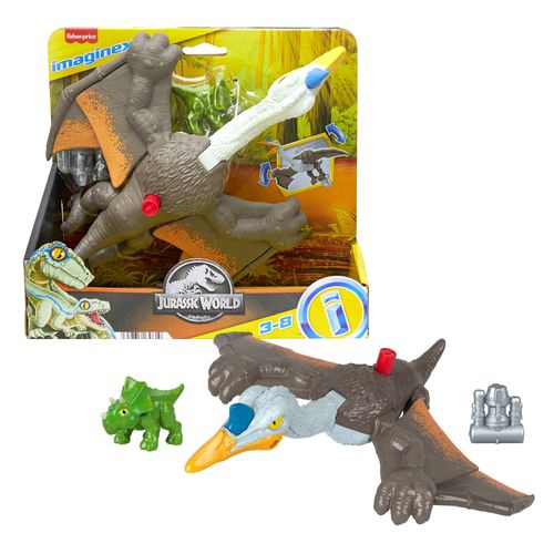 Dinossauro Imaginext - Jurassic World - Quetzalcoatlus Voador MATTEL