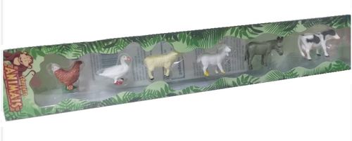 Boneco - Kit com 6 animais da Fazenda TERRACO