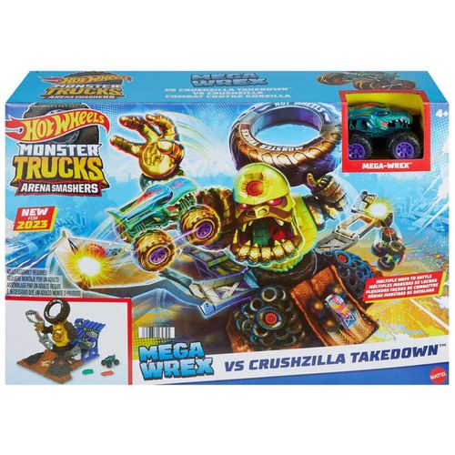 Arena - Hot Wheels Monster Trucks - Demolicao Gor-Zilla Destrutor MATTEL