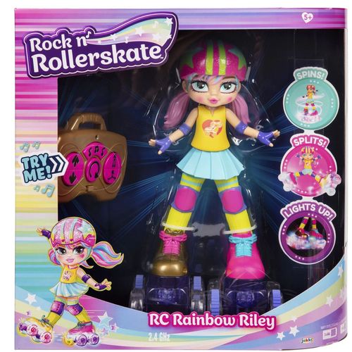Boneca - Rainbow Riley Patinadora - Controle Remoto CANDIDE