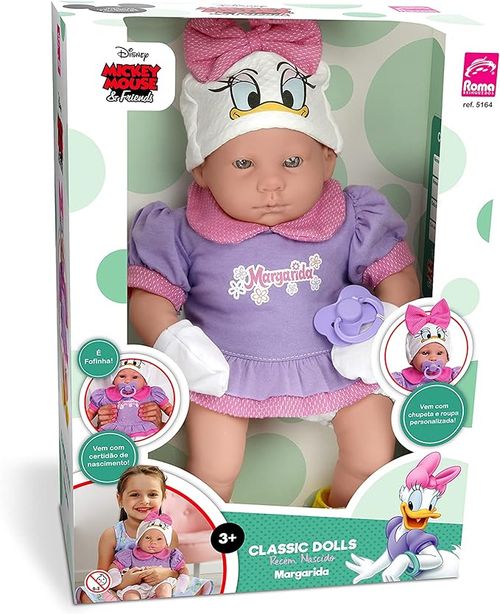 Boneca Classic Dolls Recem Nascida Margarida ROMA JENSEN