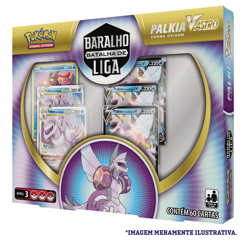 Baralho - Batalha de Liga - Pokemon Palkia Forma Origem V-ASTRO