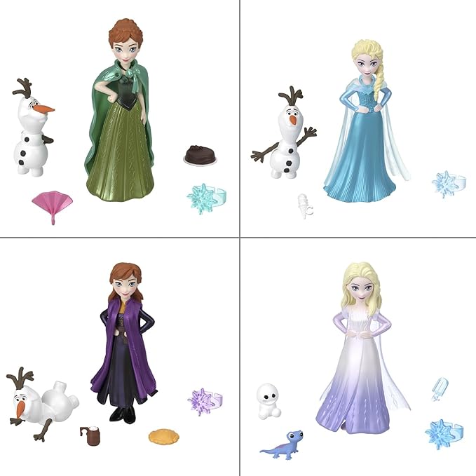 Brinquedos - Boneca Frozen Snow Color Reveal - Mattel - Loja Virtual