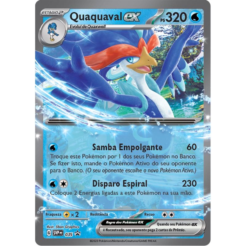 Pokemon - Box Parceiros De Paldea - Quaquaval EX COPAG DA IA