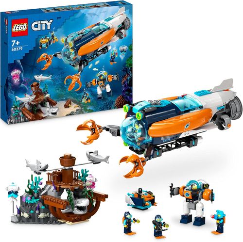 Blocos de Montar - Submarino Explorador de Aguas Profundas LEGO DO BRASIL