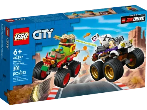 Blocos de Montar - Corrida de Monster Truck LEGO DO BRASIL