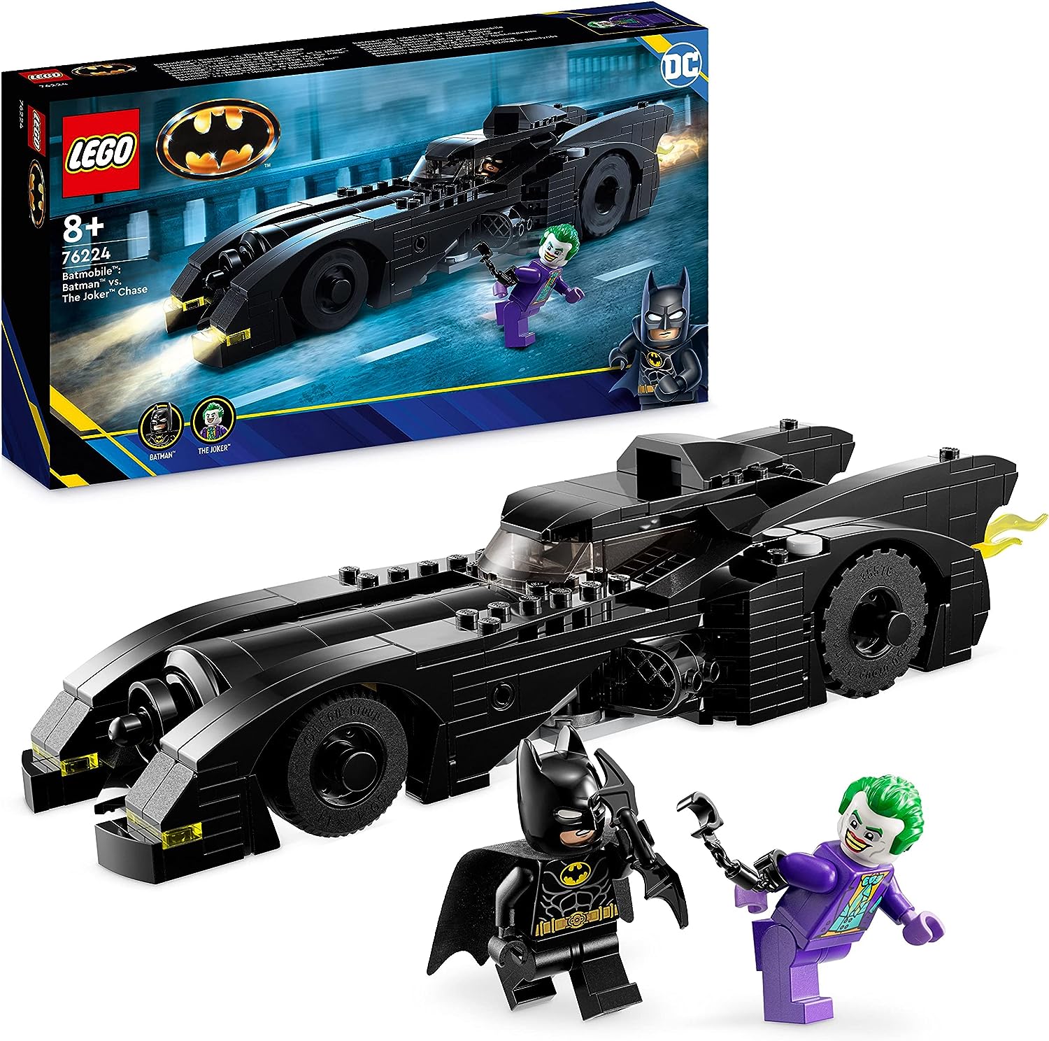 LEGO Batman vs. Coringa - Perseguição de Batmóvel - 76180 - Brinquedos de  Montar e Desmontar - Magazine Luiza