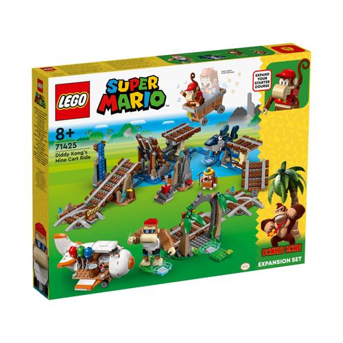 Lego Super Mario - Donkey Kong - Percurso Vagao Diddy Kongs LEGO DO BRASIL