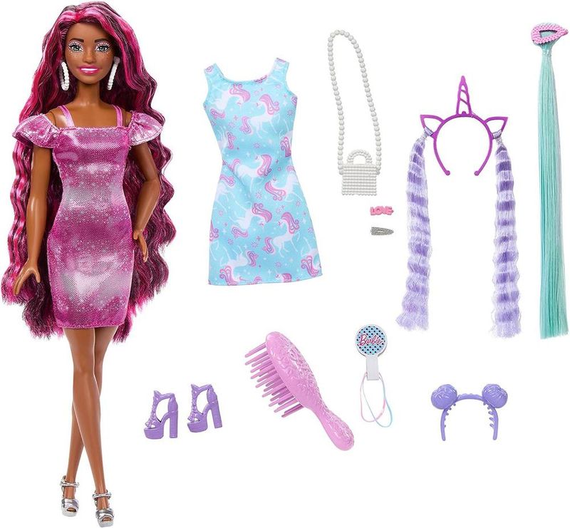 Conjunto Barbie com Cavalo Penteados Divertidos Mattel : :  Brinquedos e Jogos