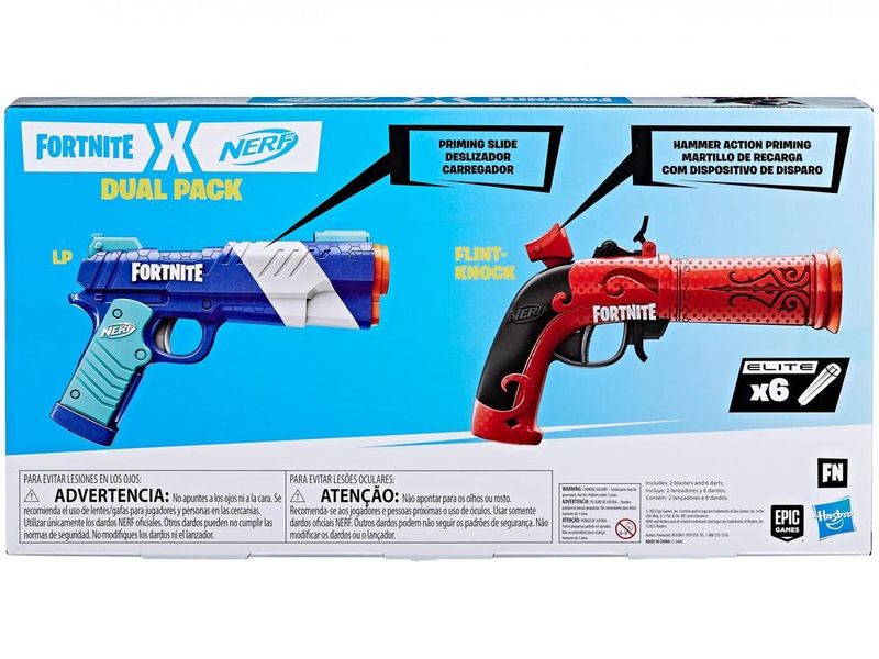 Nerf Fortnite - IR Motorizado com 12 Dardos - E9756 - Hasbro - Real  Brinquedos