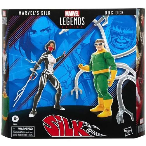 Boneco - Marvel Silk e Doc Ock Legends Symmetry HASBRO