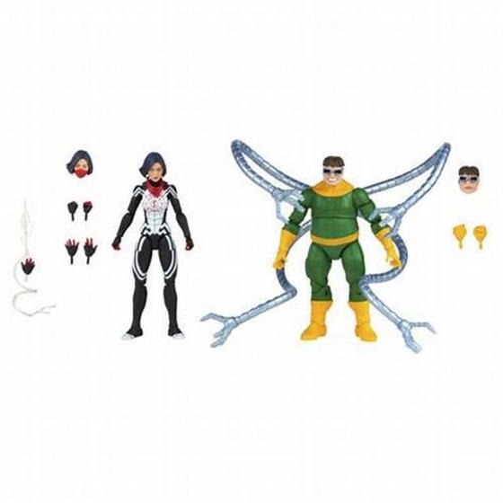 Boneco - Marvel Silk e Doc Ock Legends Symmetry HASBRO