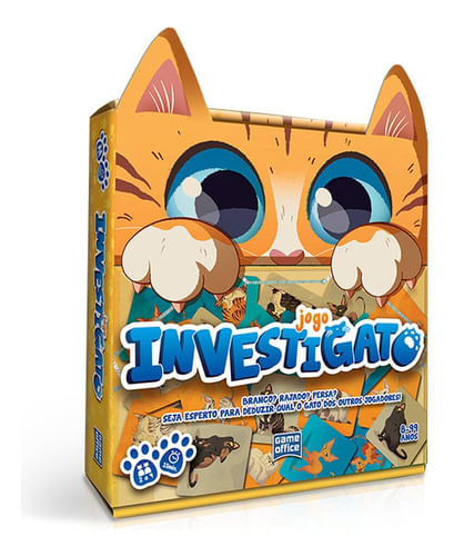 Jogo -Tabuleiro Investigato TOYSTER