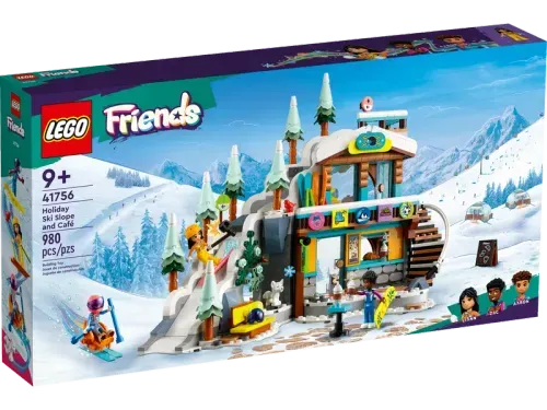 Blocos de Montar - Pista de Esqui e Cafe de Ferias LEGO DO BRASIL