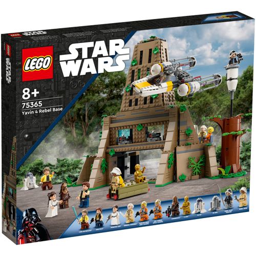 Blocos de Montar -  Base Rebelde de Yavin 4 - Star Wars LEGO DO BRASIL
