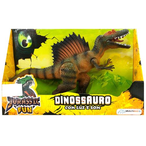 Boneco - T-Rex 2 Sortidos - Jurassic Fun - Com luz e som MULTIKIDS