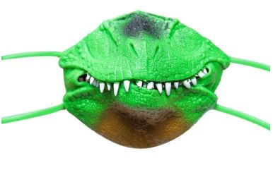 Mascara - Dino Flexivel na Cor Verde MULTIKIDS