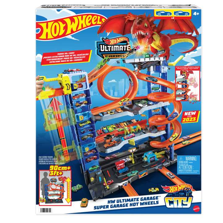 Pista Hot Wheels City Quartel dos Bombeiros Super Loop Mattel