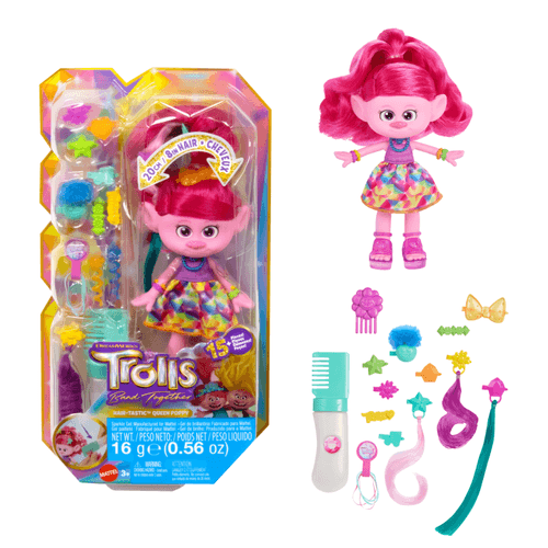 Boneca - Trolls Poppy - Penteado Magico MATTEL