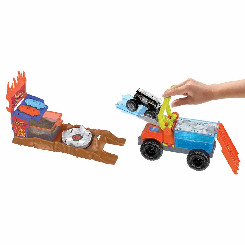 Monster Trucks Arena Smashers Hot Wheels - Mattel