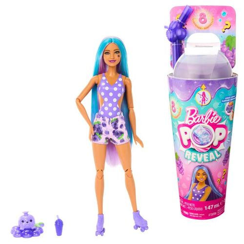 Boneca - Barbie - Pop Reveal Serie de Frutas - Uva MATTEL