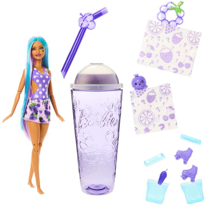 Barbie Doll Família Conjunto completo com roupas, 4 Pessoas, Mamãe