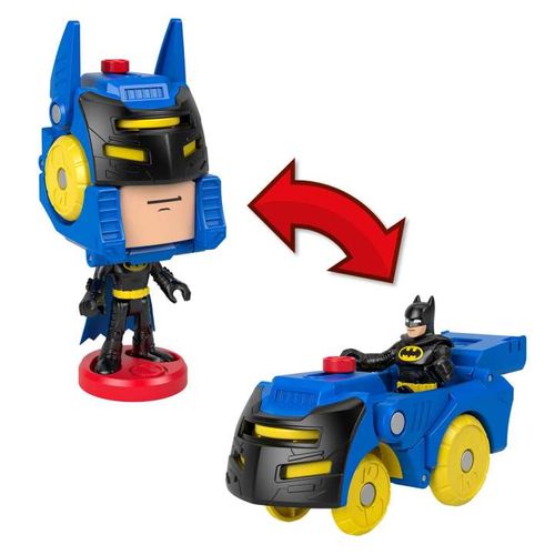 Boneco com Veiculo - Imaginext DC - Super Friends - Head Shifters MATTEL