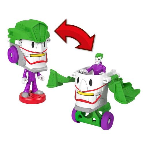 Boneco com Veiculo - Imaginext DC - Super Friends - The Joker e Jokermovel MATTEL