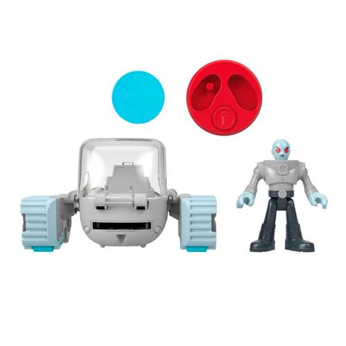 Boneco com Veiculo - Imaginext DC - Super Friends - Mr Freeze e Snow Tank MATTEL