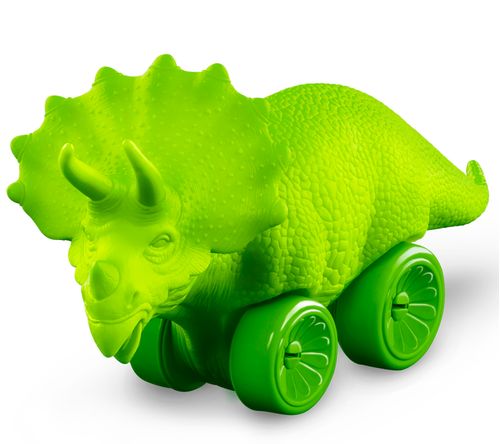 Boneco - Dino com Rodinhas Triceratops ROMA JENSEN