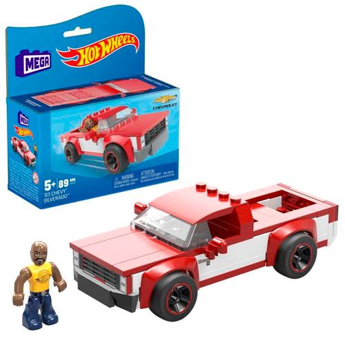 Bloco de Montar - MEGA  - Hot Wheels - 83 Chevy Silverado MATTEL