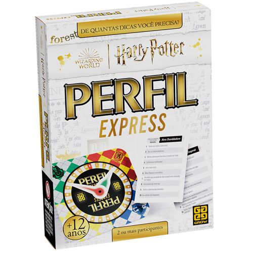 Jogo perfil express - Harry Potter GROW