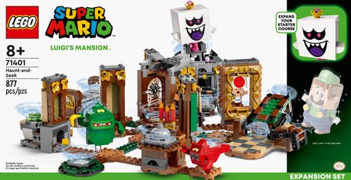 Blocos de Montar - Pacote de expansao -  Esconde e Assombra em Luigis Mansion LEGO DO BRASIL