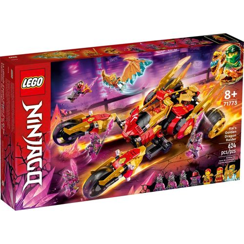Blocos de Montar - Lego Ninjago - O Cacador de Dragoes Dourados de Kai LEGO DO BRASIL