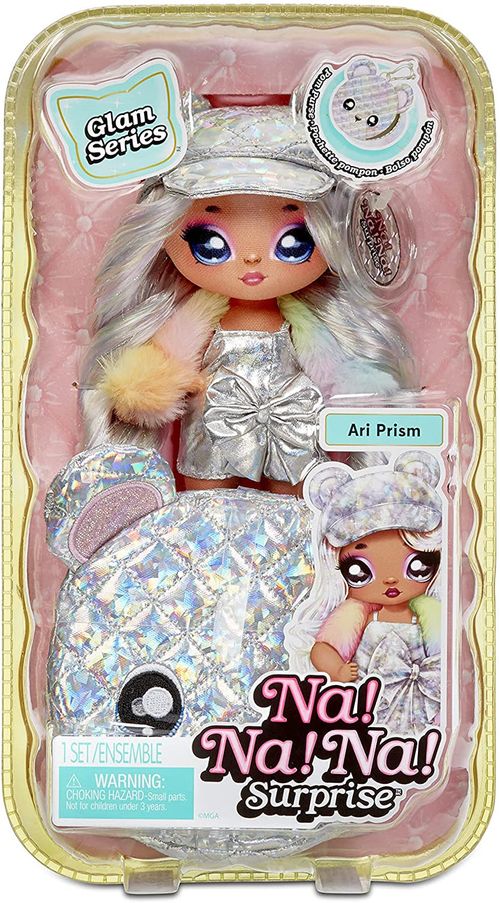 Boneca - Ari Prism Na!Na!Na! Supresa 2 em 1 Pom Glam M SHOP COMERCIAL LTD