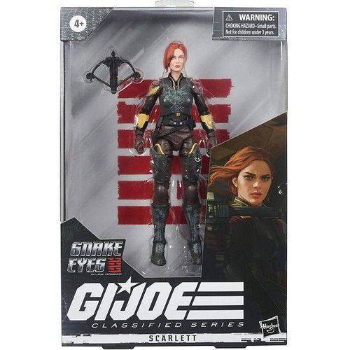 Figura Gi Joe - Classified Series Scarlett Movie HASBRO