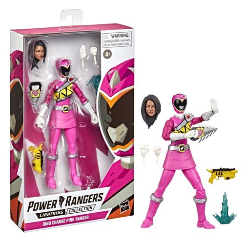 Figura Power Rangers Lightning Collection - Dino Charge Pink HASBRO