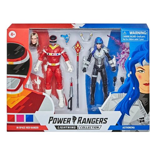 Figura Power Rangers - Astronema Vs In Space Red HASBRO