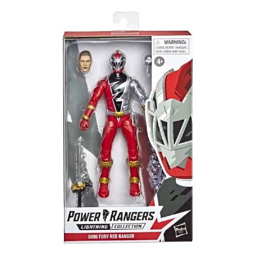 Boneco Power Rangers - Dino Fury Red Ranger HASBRO