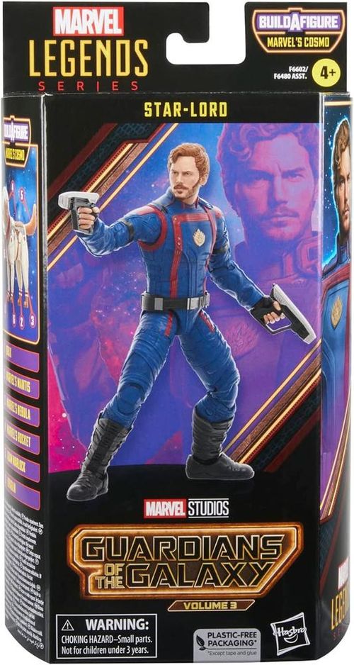Boneco Marvel Legends series - Star-Lord HASBRO
