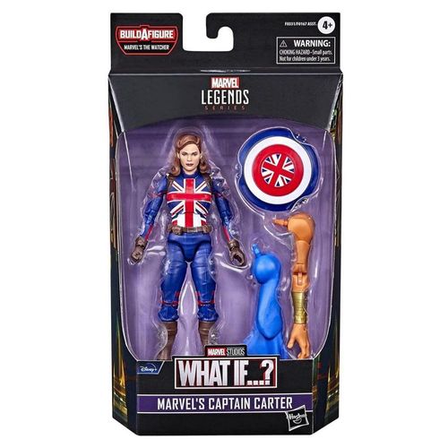 Boneca Marvel Legends series - Capita Carter HASBRO