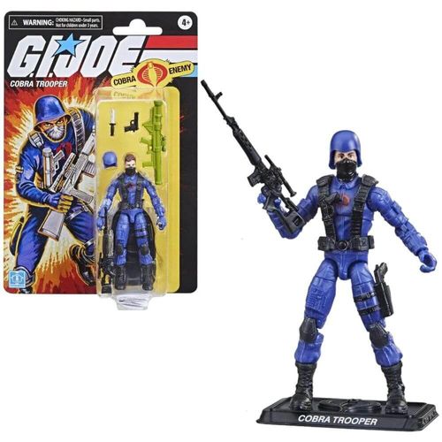 Boneco - Cobra Trooper GIJOE Retro HASBRO