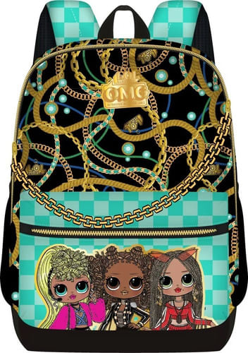 Mochila - 16 LOL MGA Fashion Gold XERYUS IMPORTACAO E