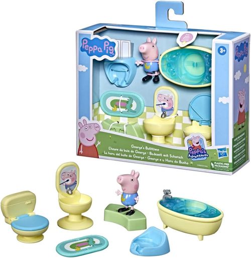 Boneco - George e a Hora Do Banho Peppa Pig HASBRO