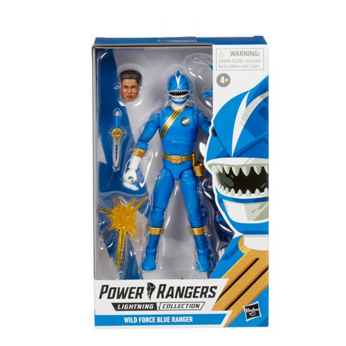 Boneco Power Rangers - Lightning Collection - Wild Force Blue Ranger HASBRO