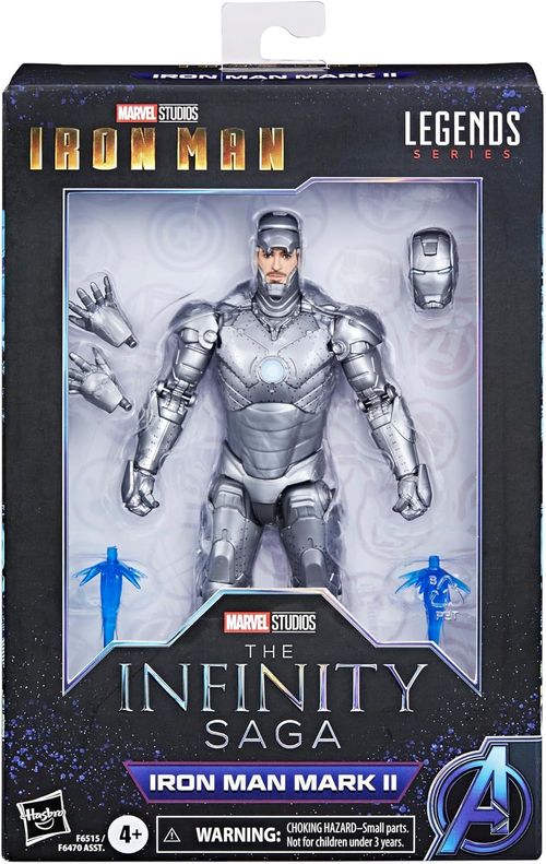 Boneco Marvel Legends - Homem de ferro Mark II HASBRO