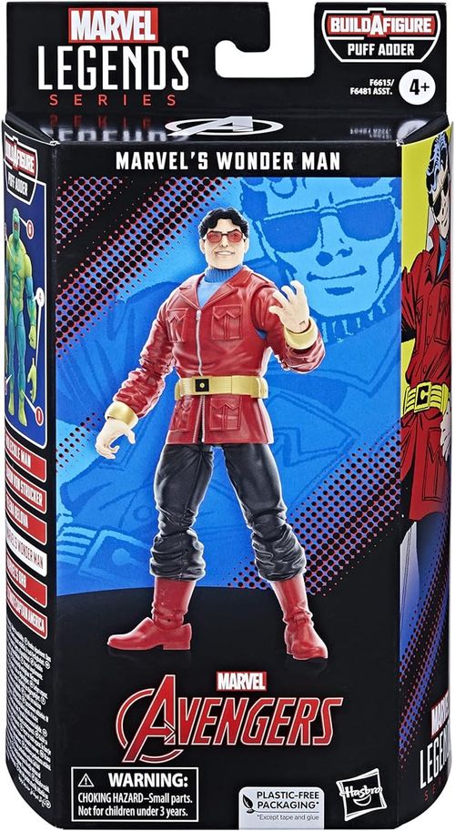 Boneco - Marvel Legends Wonder Man HASBRO