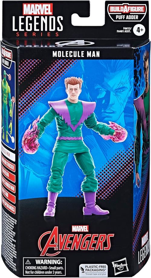 Boneco - Marvel Legends Molecule Man HASBRO