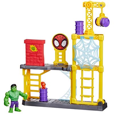 Conjunto Saf Hulk Smash - Yard Playset - Marvel HASBRO