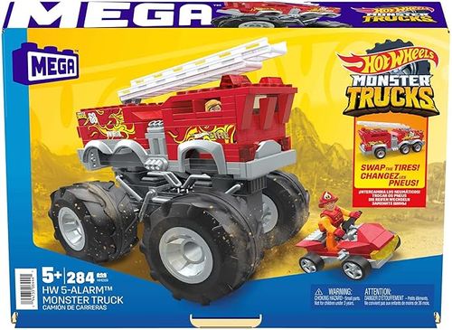Blocos de Montar - Mega Blocos Hot Wheels Alarm MATTEL